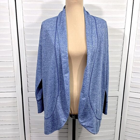 Talbots Cardigan Size Large French Terry Pockets NWT - Picture 2 of 10